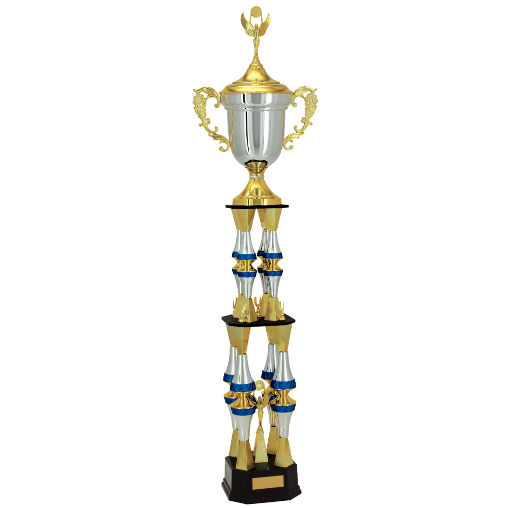 Troféu de Torneios e Campeonatos - Dourado & Azul