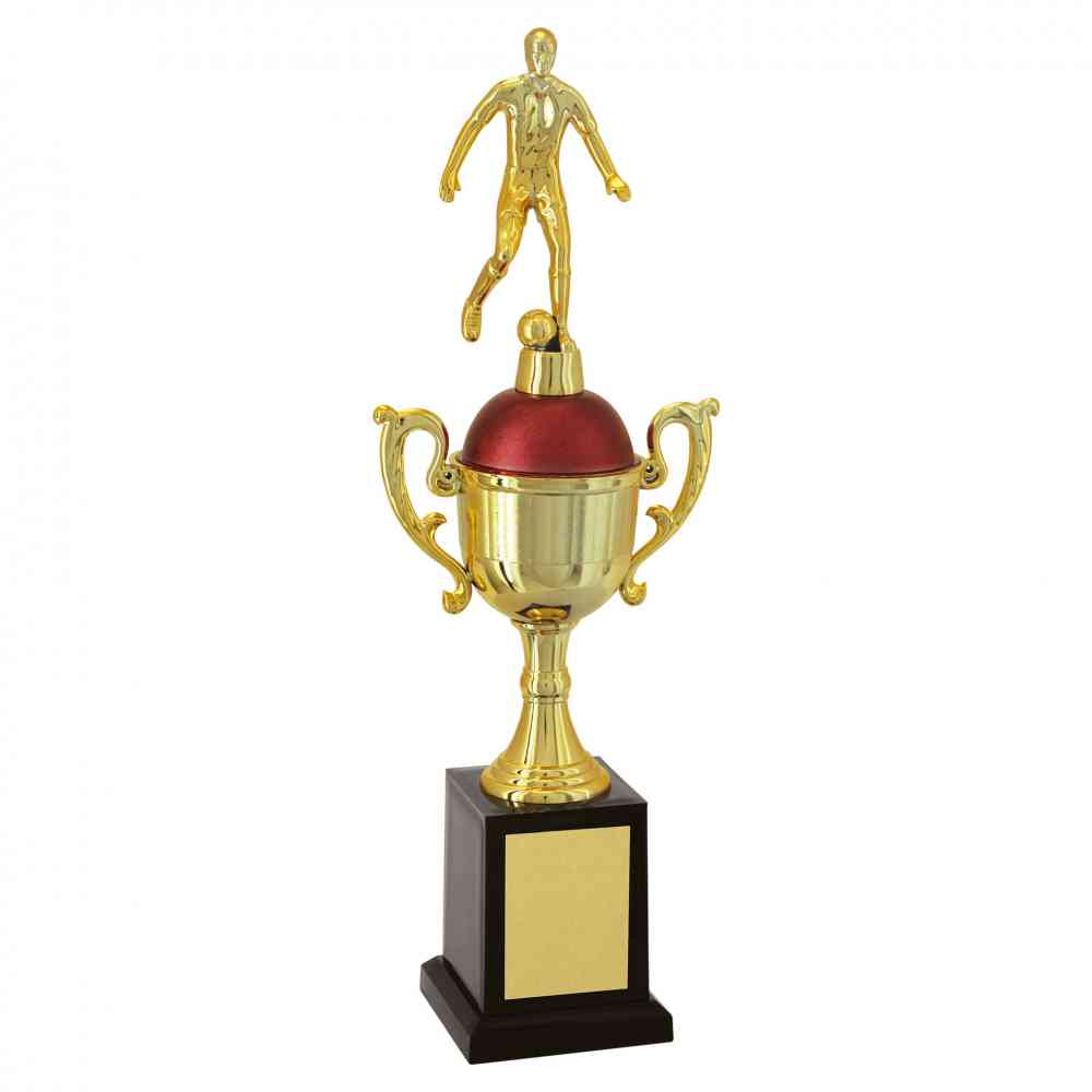 Troféu de Torneios e Campeonatos - Futebol Vermelho 